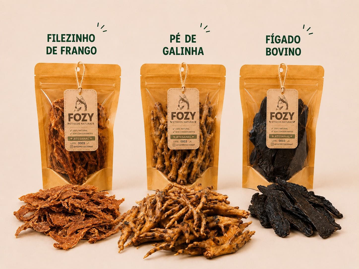 Kit Essencial — petiscos FOZY